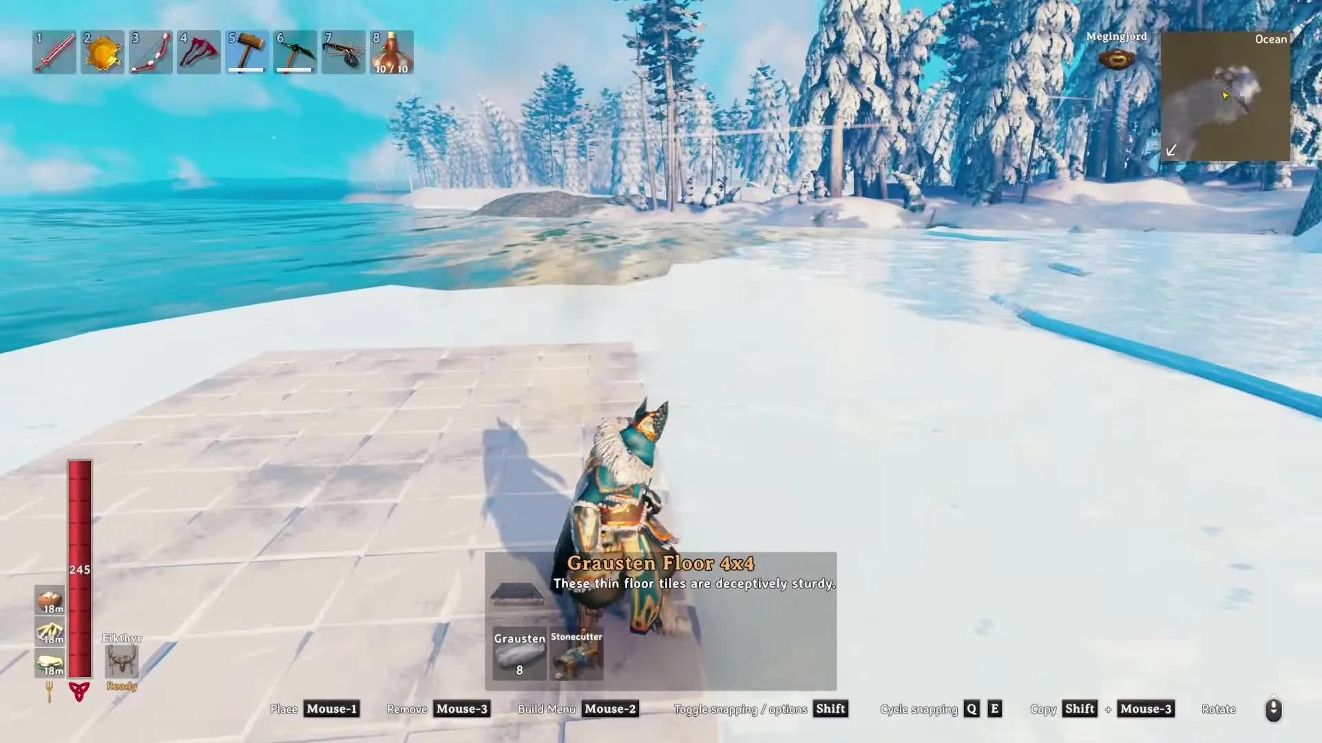 Deep North Glacier Base — build screenshot