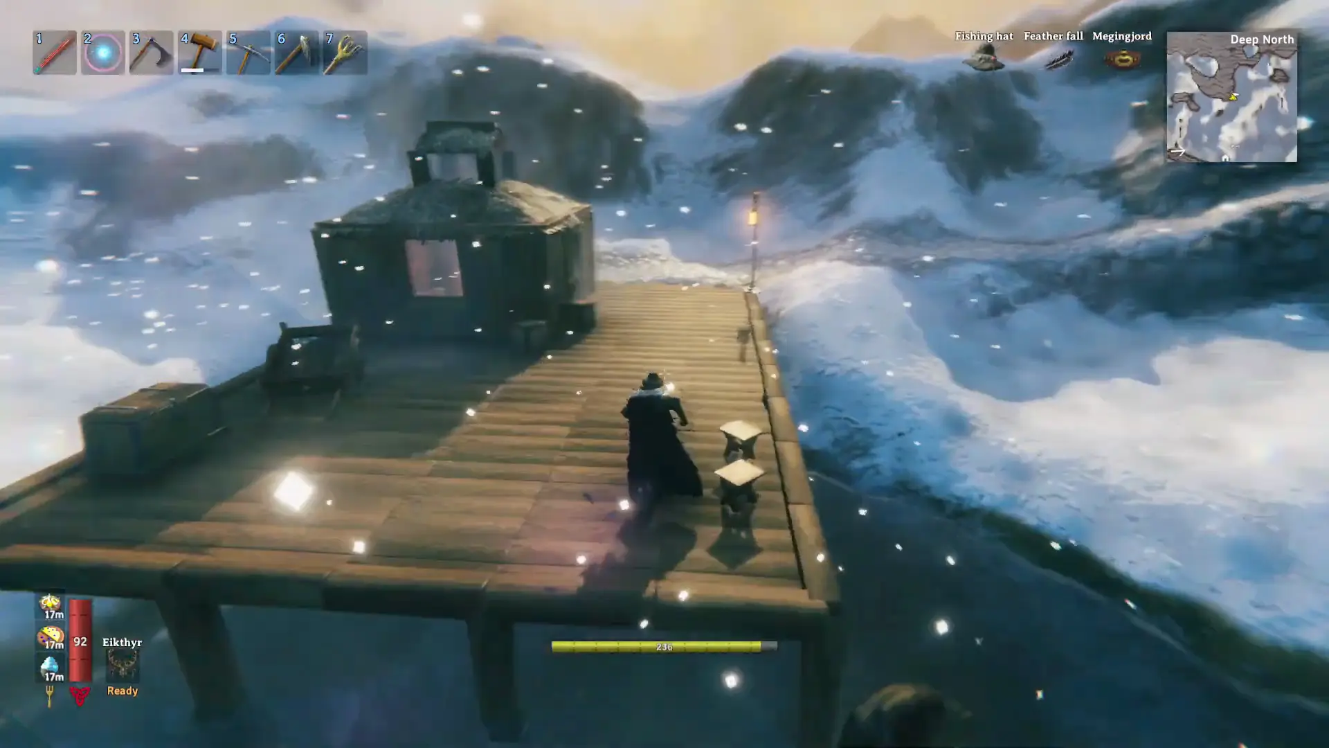 Deep North Fjord House — build screenshot