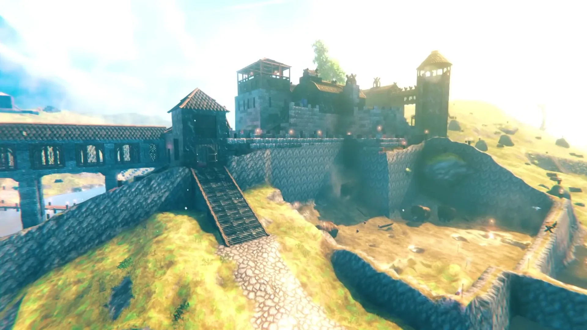 Gilded Stone Village — build screenshot