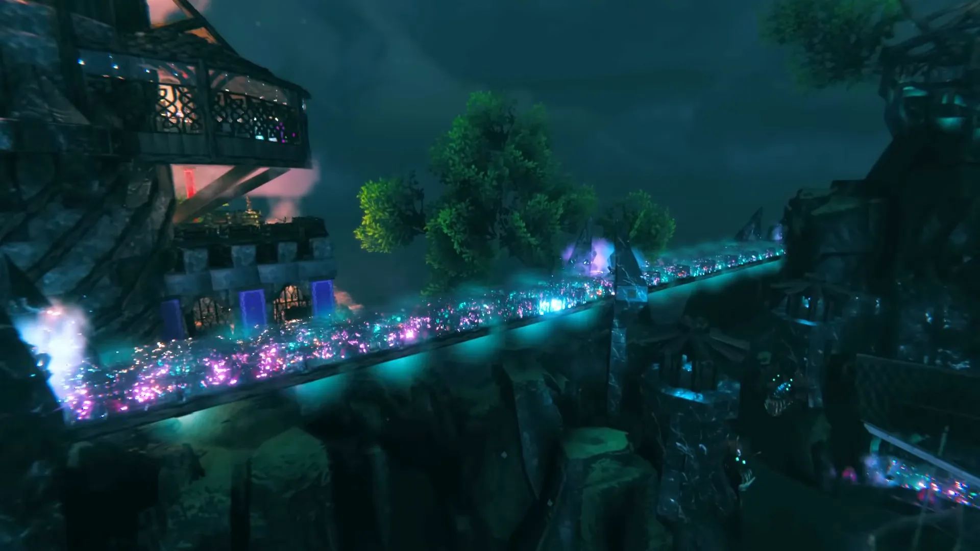 Moonlit Bridge Crossing — build screenshot
