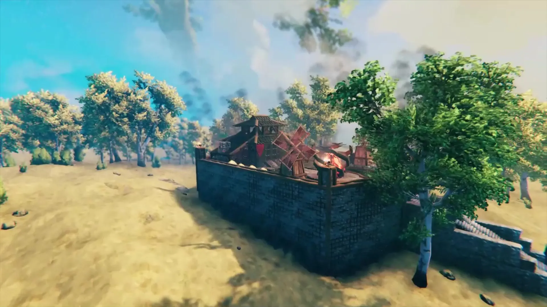 Plains Windmill Farm — build screenshot